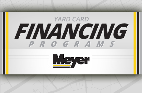 Meyer Products - Yard Card Financing Programs