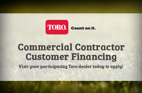 Toro - Commercial Contractor Customer Financing